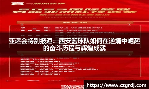亚运会特别报道：西安篮球队如何在逆境中崛起的奋斗历程与辉煌成就